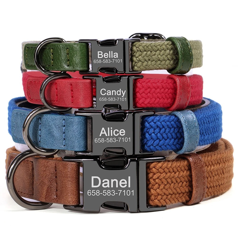 SafeID™ – Collar Personalizado con Grabado Gratis para Perros
