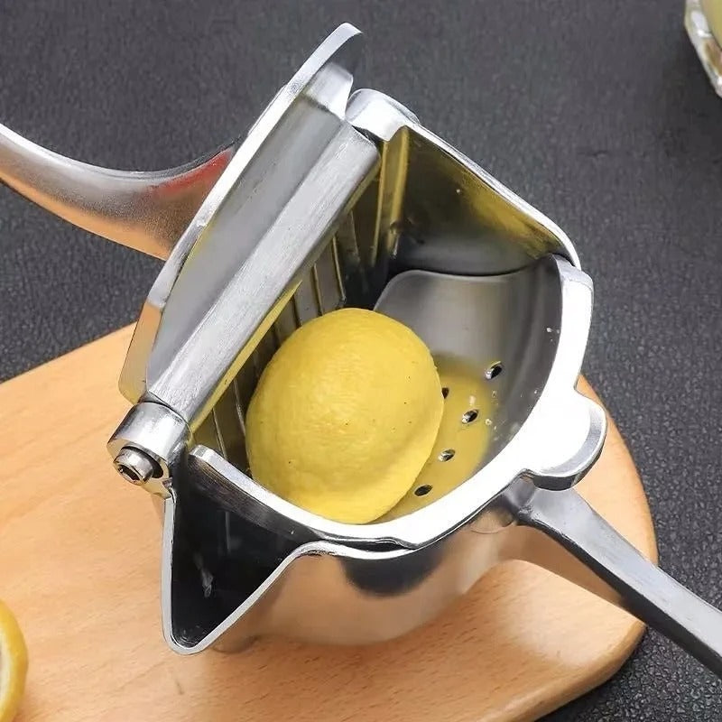 JuicePress™ – Exprimidor Manual de Aluminio (2024 Edition)