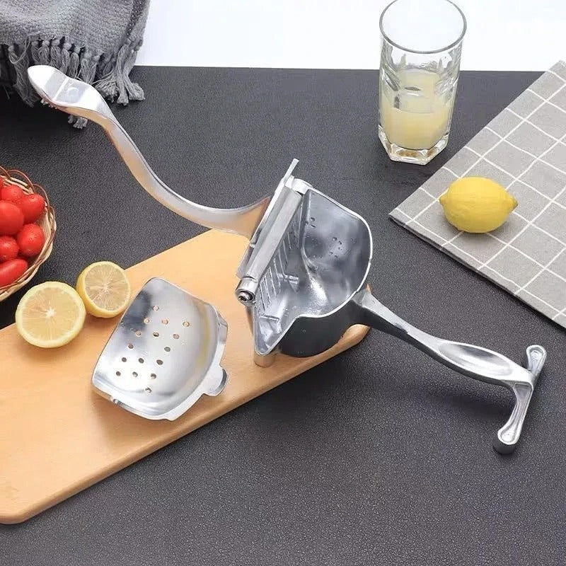 JuicePress™ – Exprimidor Manual de Aluminio (2024 Edition)