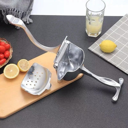 JuicePress™ – Exprimidor Manual de Aluminio (2024 Edition)