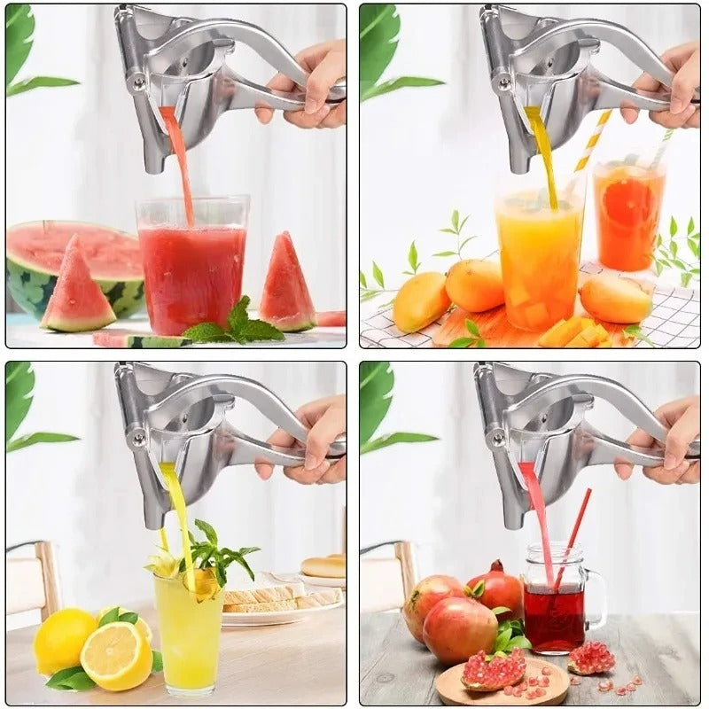 JuicePress™ – Exprimidor Manual de Aluminio (2024 Edition)
