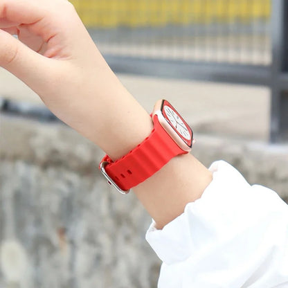 WaveStrap™ – Pulsera Deportiva Resistente al Agua para iWatch