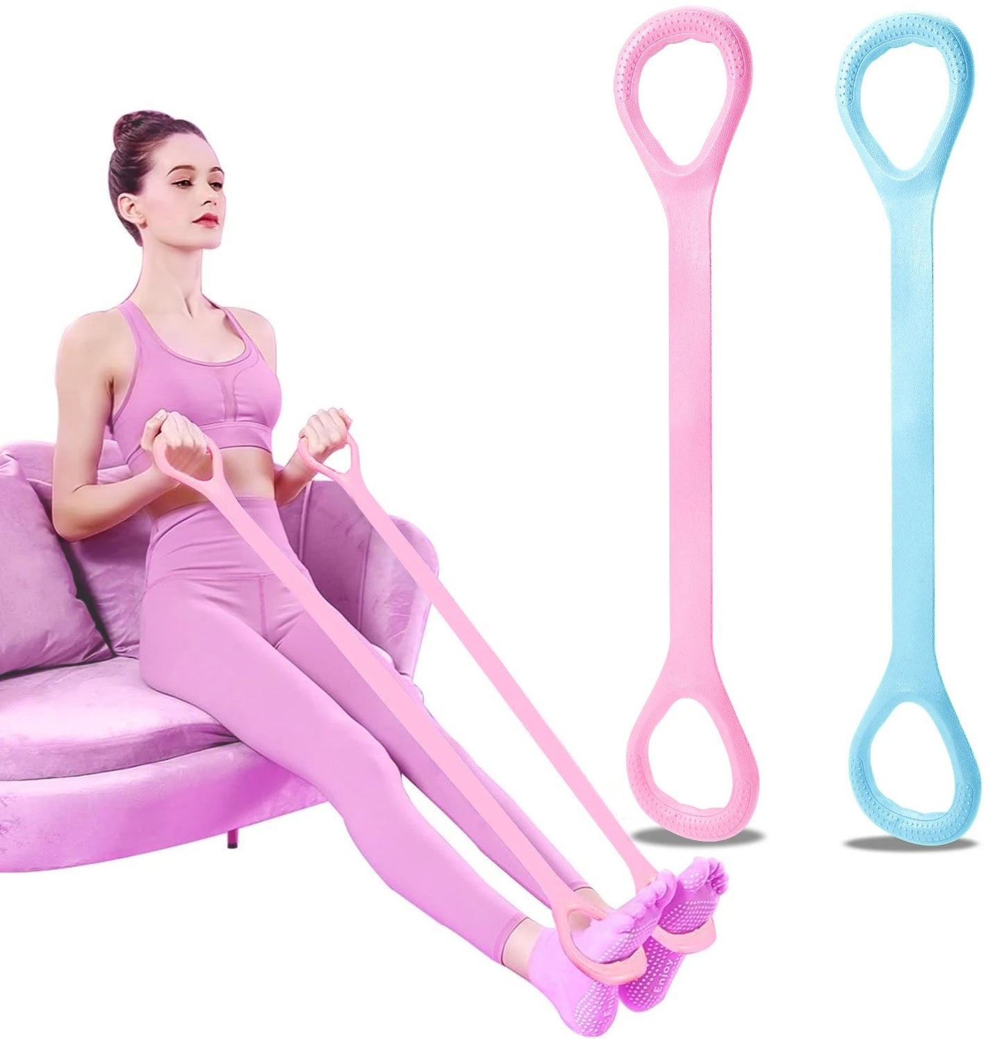 Power8™ – Set de 8 Bandas de Resistencia para Fitness