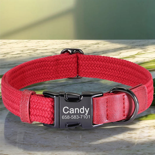 SafeID™ – Collar Personalizado con Grabado Gratis para Perros