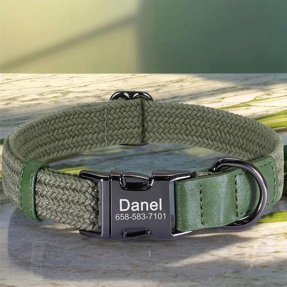 SafeID™ – Collar Personalizado con Grabado Gratis para Perros