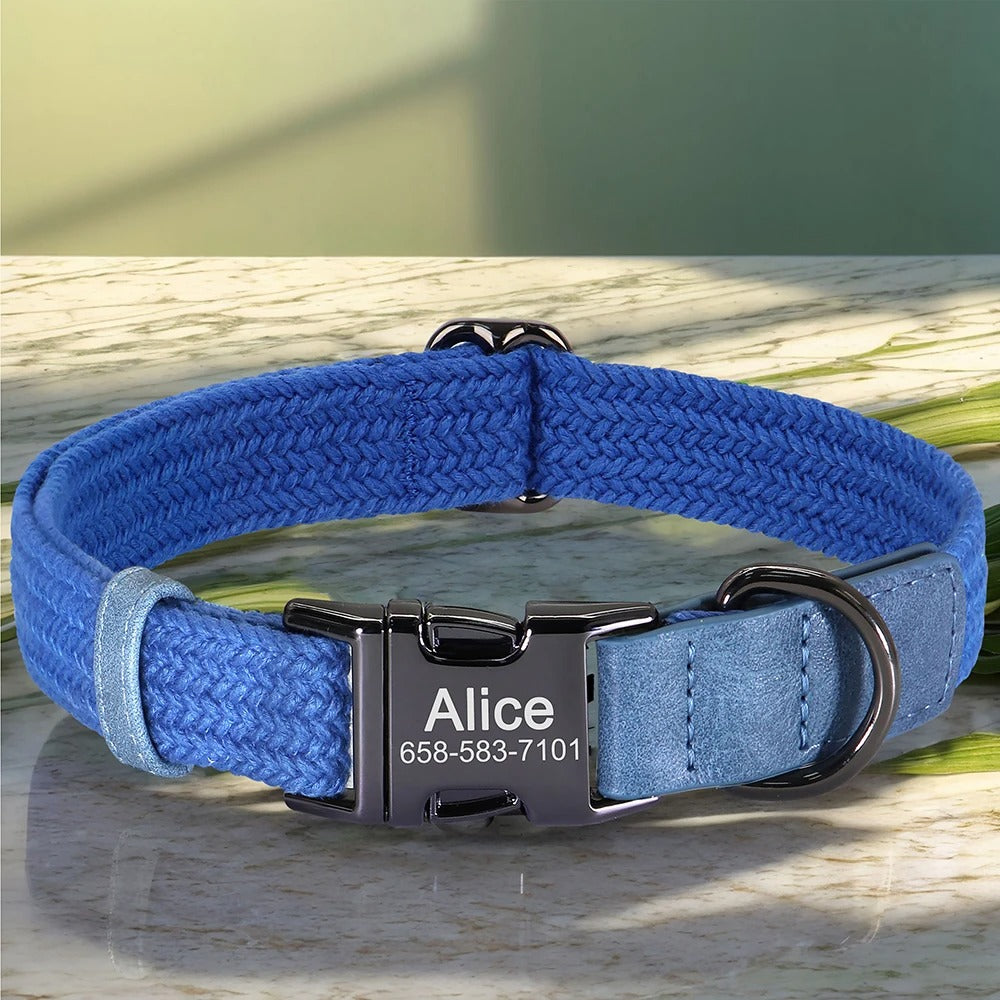 SafeID™ – Collar Personalizado con Grabado Gratis para Perros