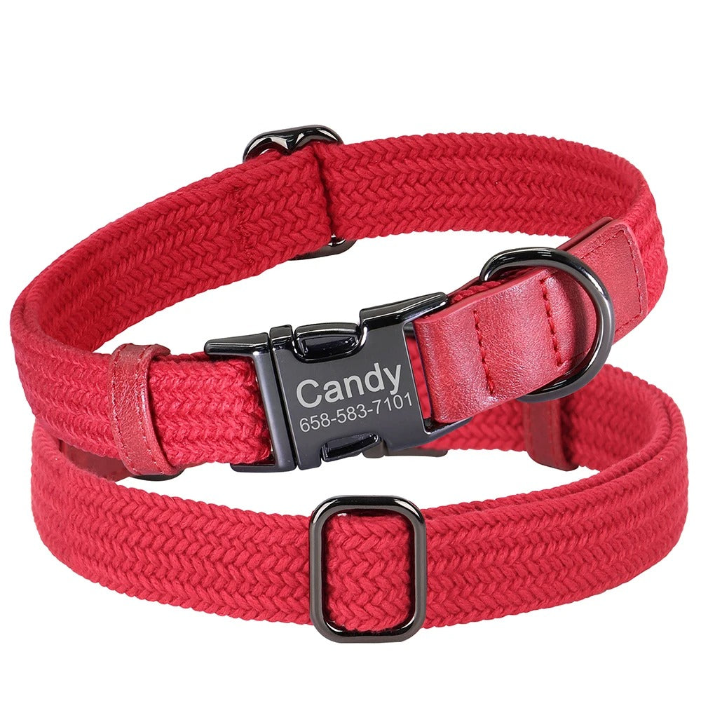 SafeID™ – Collar Personalizado con Grabado Gratis para Perros