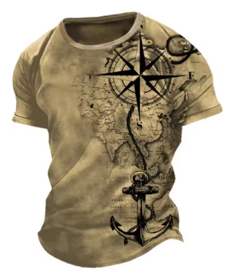 Camiseta Vintage para Hombre Estilo Retro con Actitud
